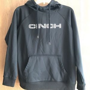 Black cinch pullover